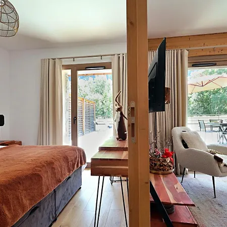 펜션 Samba Superbe Terrasse Vue Montagne 라 플라뉴